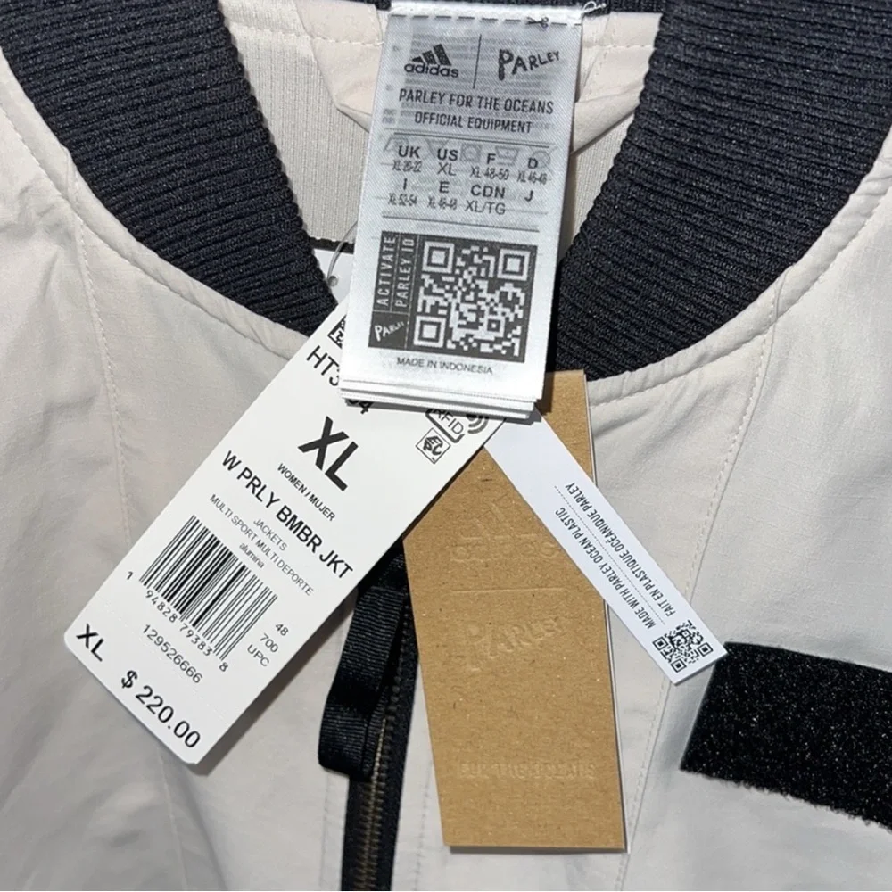 Adidas Women's Parley Bomber Jacket - Picture 4 of 5